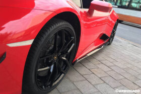 DarwinPRO 2015-2019 Lamborghini Huracan LP610 & LP580 RZS Style Carbon Fiber Side Skirts Under Board - image 2