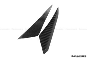 DarwinPRO 2015-2020 Lamborghini Huracan LP610 RZS Style Front Bumper Carbon Fiber Canard - image 8