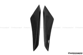 DarwinPRO 2015-2020 Lamborghini Huracan LP610 RZS Style Front Bumper Carbon Fiber Canard - image 10