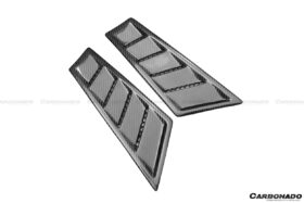 DarwinPRO 2015-2020 Lamborghini Huracan LP580 LP610 RZS Style Carbon Fiber Front Fender Vents - image 5