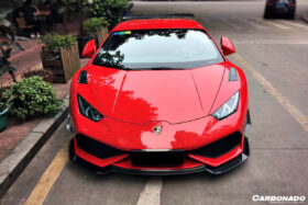 DarwinPRO 2015-2020 Lamborghini Huracan LP580 LP610 RZS Style Carbon Fiber Front Fender Vents - image 3