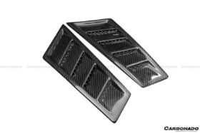 DarwinPRO 2015-2020 Lamborghini Huracan LP580 LP610 RZS Style Carbon Fiber Front Fender Vents - image 8