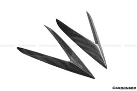 DarwinPRO 2015-2019 Lamborghini Huracan LP610 LP580 RZS Style Side Skirts Vent Canards - image 8