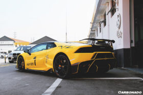 DarwinPRO 2015-2020 Lamborghini Huracan LP610 & LP580 VRS Style Carbon Fiber Rear Bumper - image 4