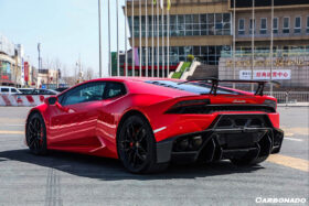 DarwinPRO 2015-2020 Lamborghini Huracan LP610 & LP580 VRS Style Carbon Fiber Rear Bumper - image 7