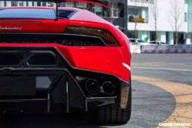 DarwinPRO 2015-2020 Lamborghini Huracan LP610 & LP580 VRS Style Carbon Fiber Rear Bumper - image 8
