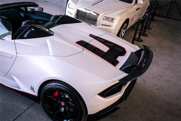DarwinPRO 2014-2019 Lamborghini Huracan VRS-II Style Carbon Fiber Trunk Spoiler Wing | Fits LP610, LP580