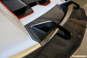 DarwinPRO 2014-2019 Lamborghini Huracan VRS-II Style Carbon Fiber Trunk Spoiler Wing | Fits LP610, LP580 - image 7