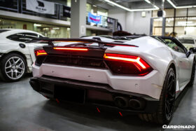 DarwinPRO 2014-2019 Lamborghini Huracan VRS-II Style Carbon Fiber Trunk Spoiler Wing | Fits LP610, LP580 - image 8