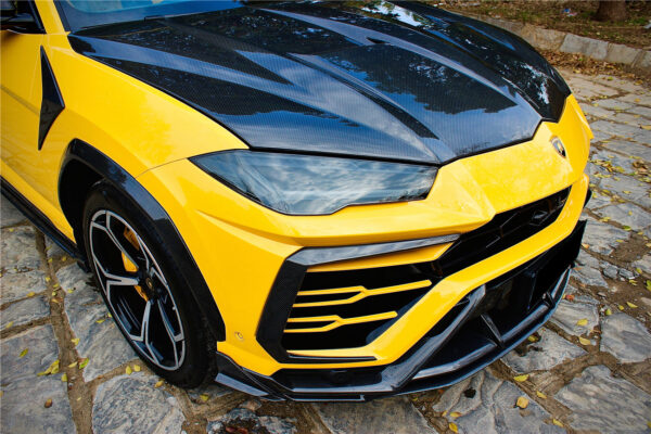 DarwinPRO 2018-2022 Lamborghini URUS TC Style Dry Carbon Fiber UP-Front Lip