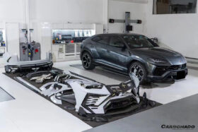 DarwinPRO 2018-2022 Lamborghini URUS MS Style Wide Body Kit With Exhaust System - image 2