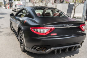 DarwinPRO 2007-2011 Maserati GranTurismo 4.2L Coupe & 4.7L Convertible MC Style Carbon fiber Trunk Spoiler - image 1