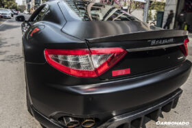 DarwinPRO 2007-2011 Maserati GranTurismo 4.2L Coupe & 4.7L Convertible MC Style Carbon fiber Trunk Spoiler - image 3