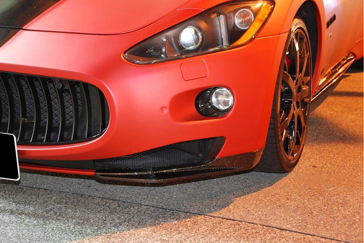 DarwinPRO 2008-2011 Maserati GranTurismo & GranTurismo S Carbon Fiber Front Lip Splitter