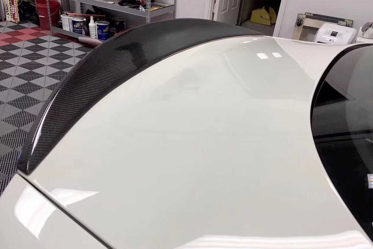 DarwinPRO 2008-2011 Maserati GranTurismo S 4.7L Coupe MC Style Carbon fiber Trunk Spoiler