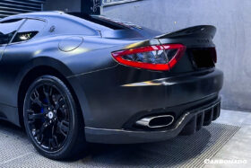DarwinPRO 2008-2011 Maserati GranTurismo S 4.7L Coupe MC Style Carbon fiber Trunk Spoiler - image 7