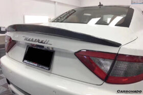 DarwinPRO 2012-2022 Maserati GranTurismo Sport & MC 4.7L Carbon Fiber Trunk Spoiler - image 7