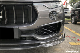 DarwinPRO 2017-2022 Maserati Levante Modena GT OD Style Front Bumper Vents Trims - image 7