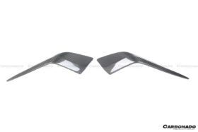 DarwinPRO 2020-2025 Maserati MC20 NVT Style Dry Carbon Fiber Front Lip Splitter - image 8