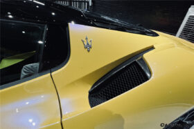 DarwinPRO 2020-UP Maserati MC20 MCPura NVT Style Dry Carbon Fiber Quarter Panel Side Vent Scoops - image 8