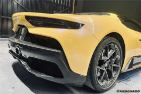 DarwinPRO 2020-UP Maserati MC20 MCPura OE Dry Carbon Fiber Rear Lip Diffuser - image 3
