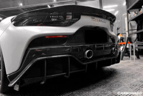 DarwinPRO 2020-UP Maserati MC20 MCPura SVD Style Dry Carbon Fiber Rear Ducktail Spoiler - image 4