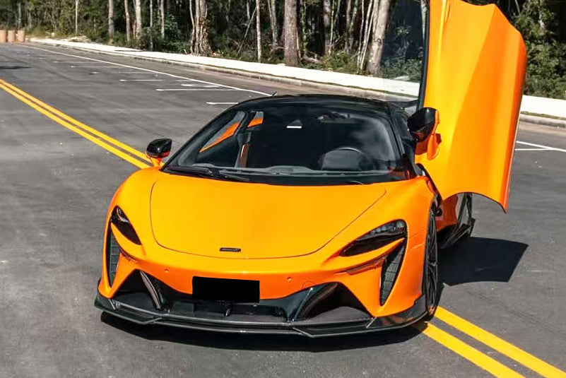 DarwinPRO 2023-UP McLaren Artura Coupe | Spider AM Style Autoclave Carbon Fiber Front Lip - FF Performance