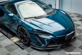 DarwinPro Aerodynamics DarwinPRO Artura Coupe Spider AM Style Autoclave Carbon Fiber Front Lip for McLaren Artura - Image 7