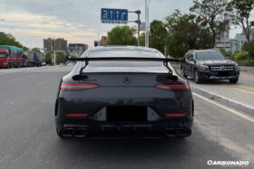 DarwinPRO 2019-2025 Mercedes Benz AMG GT53 GT50 GT43 4Door Coupe X290 Convert GT63 Style Rear Bumper - image 3