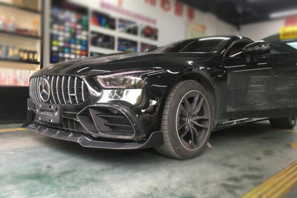 DarwinPRO 2019-2024 Mercedes Benz AMG GT63 S 4Door Coupe X290 BRS Style Carbon Fiber Front Bumper Vents