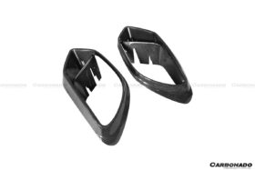 DarwinPRO 2019-2024 Mercedes Benz AMG GT63 S 4Door Coupe X290 BRS Style Carbon Fiber Front Bumper Vents - image 4