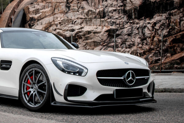 DarwinPRO 2015-2017 Mercedes Benz AMG GT GTS RS Style Carbon Fiber Front Canards
