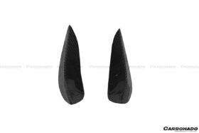 DarwinPRO 2015-2017 Mercedes Benz AMG GT GTS RS Style Carbon Fiber Front Canards - image 5