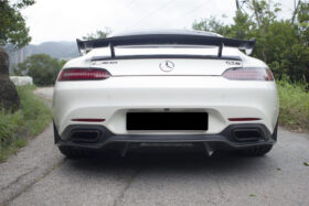 DarwinPRO 2015-2017 Mercedes Benz AMG GT GTS RZS Carbon Fiber Rear Diffuser - image 1