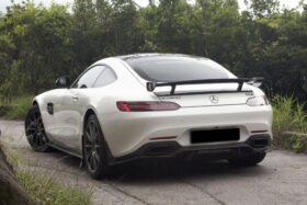 DarwinPRO 2015-2017 Mercedes Benz AMG GT GTS RZS Carbon Fiber Rear Diffuser - image 2
