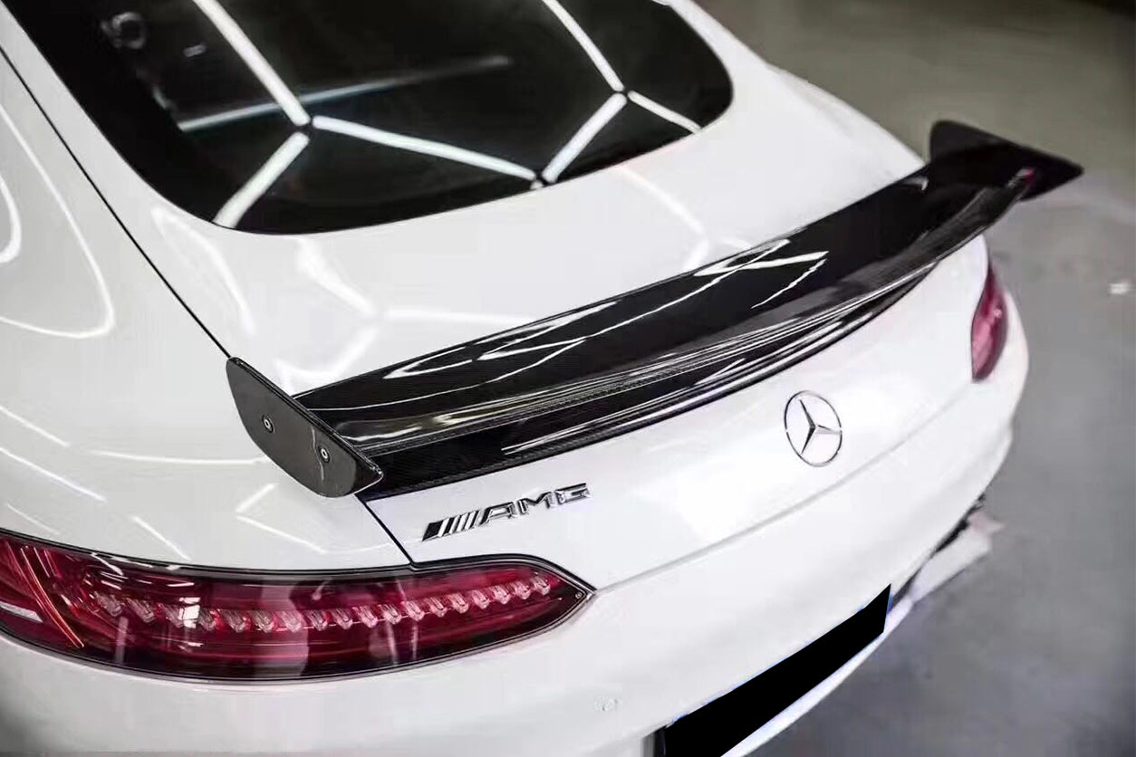 DarwinPRO 2015-2021 Mercedes Benz AMG GT RZS Style Carbon Fiber Trunk Spoiler Wing | Fits GT, GTS, GTC Coupe