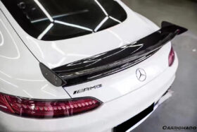 DarwinPRO 2015-2021 Mercedes Benz AMG GT RZS Style Carbon Fiber Trunk Spoiler Wing | Fits GT, GTS, GTC Coupe - image 3