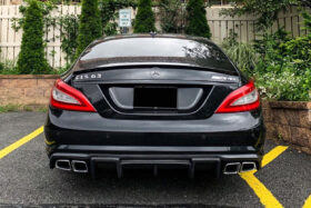 DarwinPRO 2011-2015 Mercedes Benz CLS400 CLS500 CLS63 AMG W218 RT Style Rear Diffuser - image 1