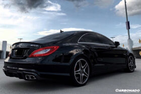 DarwinPRO 2011-2015 Mercedes Benz CLS400 CLS500 CLS63 AMG W218 RT Style Rear Diffuser - image 2