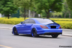 DarwinPRO 2011-2015 Mercedes Benz CLS400 CLS500 CLS63 AMG W218 RT Style Rear Diffuser - image 9