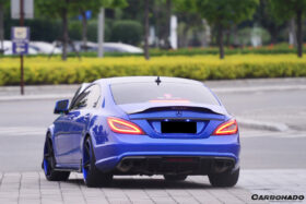 DarwinPRO 2011-2015 Mercedes Benz CLS400 CLS500 CLS63 AMG W218 RT Style Rear Diffuser - image 5
