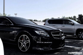 DarwinPRO 2011-2015 Mercedes Benz CLS63 AMG W218 VRS Style Front Lip - image 4