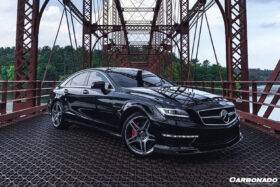 DarwinPRO 2011-2015 Mercedes Benz CLS63 AMG W218 VRS Style Front Lip - image 5