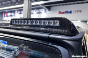 DarwinPRO 2019-2025 Mercedes Benz G-Class W464 | W465 G-Wagon BR Style Front Roof Spoiler | Fit G500,G550,G63 AMG - image 3