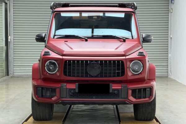DarwinPRO 2025-UP Mercedes Benz G Class G500 G550 G580 W465 G-Wagon Convert W465 G63 AMG Facelift Front Bumper Set