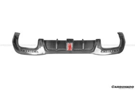 DarwinPRO 2017-2020 Mercedes Benz S63 W222 Sedan BRS Style Rear Diffuser with LED Light and Exhaust Tips - image 7