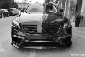DarwinPRO 2017-2020 Mercedes Benz S63 W222 Sedan BRS Style Front Lip - image 3