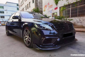 DarwinPRO 2017-2020 Mercedes Benz S63 W222 Sedan BRS Style Front Lip - image 7