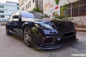 DarwinPRO 2017-2020 Mercedes Benz S63 W222 Sedan BRS Style Front Lip - image 9