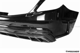 DarwinPRO 2017-2020 Mercedes Benz S63 W222 Sedan MSY Style Rear Bumper with Exhaust Tips - image 6